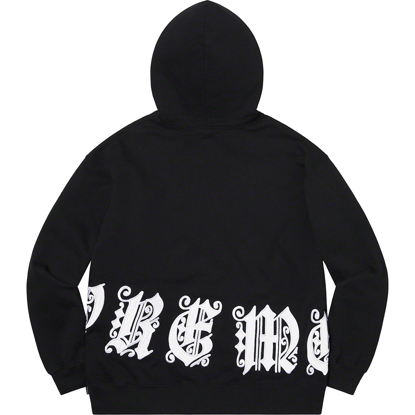 Old English Wrap Hooded Sweatshirt - spring summer 2021 - Supreme