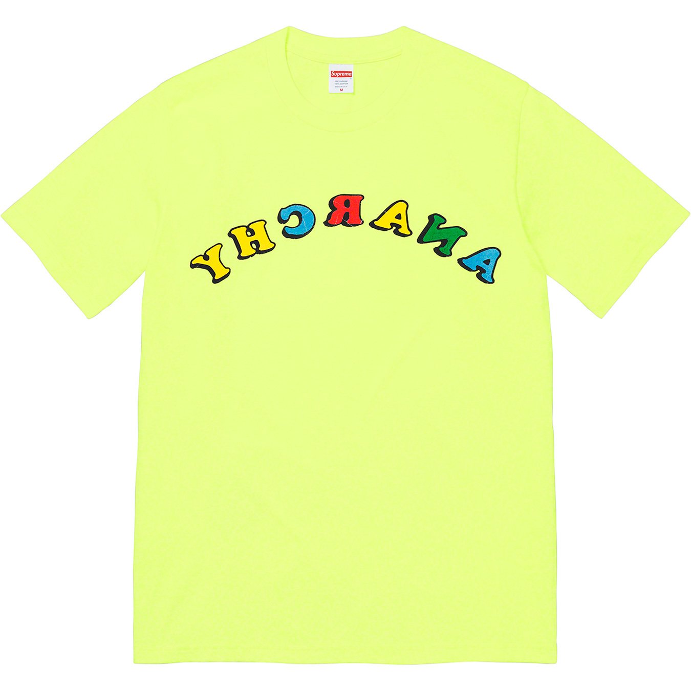 Jamie Reid Anarchy Tee - spring summer 2021 - Supreme