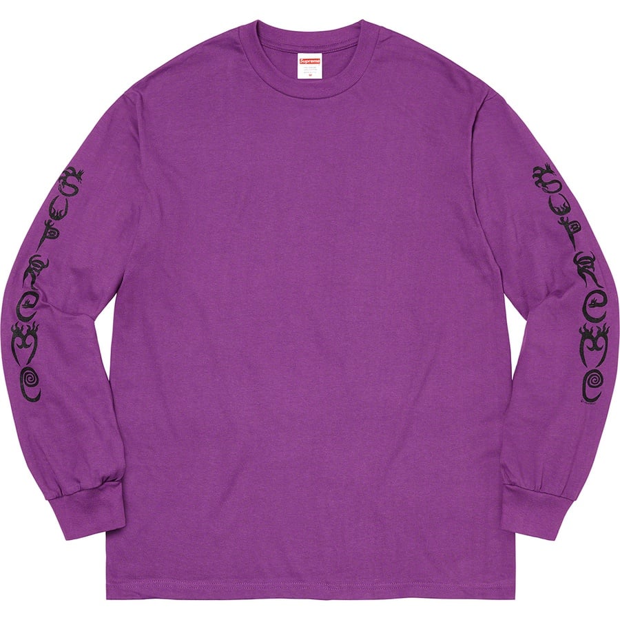 Details on Clayton Patterson Supreme L S Tee Light Purple from spring summer
                                                    2021 (Price is $56)