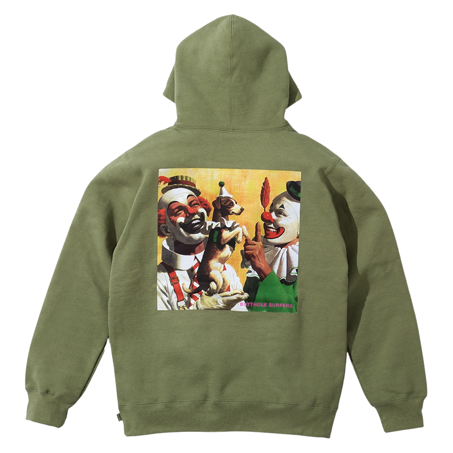 Details on Supreme Butthole Surfers Hooded Sweatshirt  from spring summer
                                                    2021 (Price is $168)
