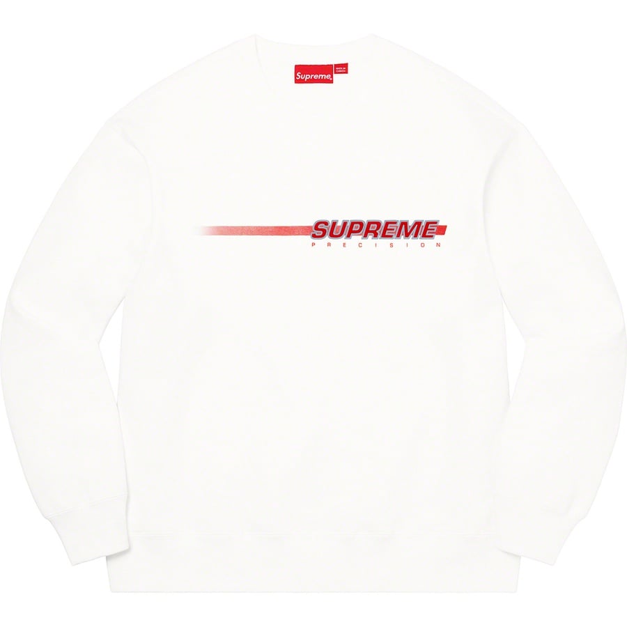 Details on Precision Crewneck White from spring summer
                                                    2021 (Price is $148)