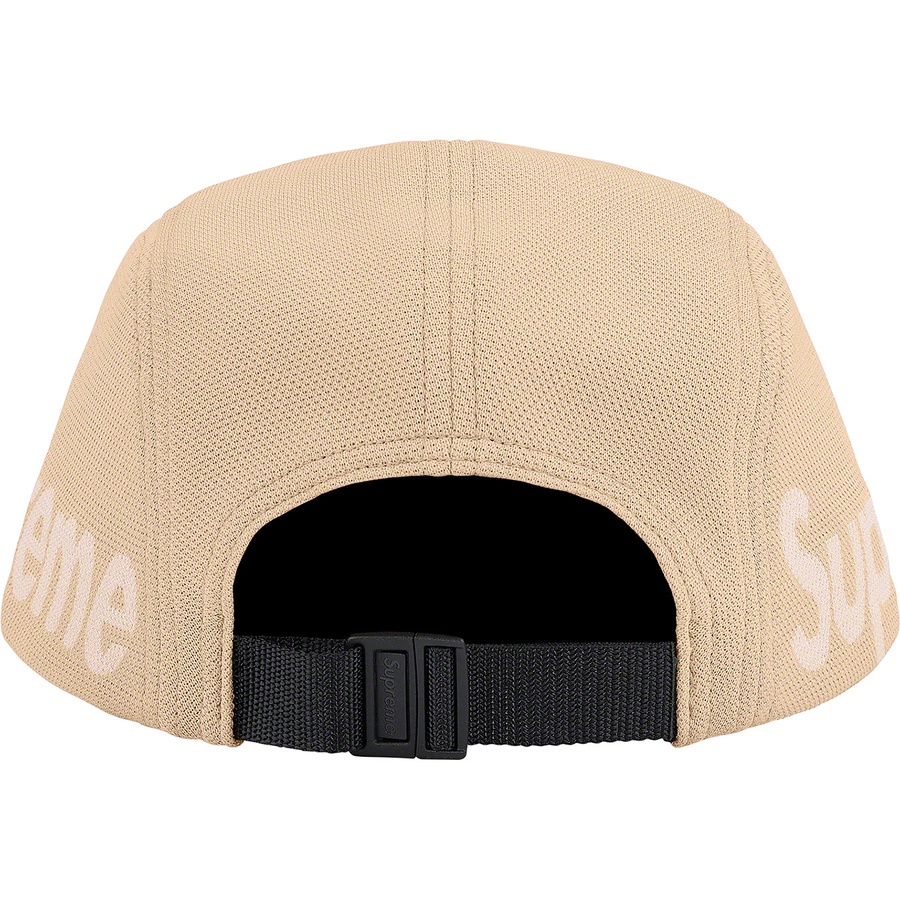 Details on Jacquard Pique Camp Cap Tan from spring summer
                                                    2021 (Price is $54)