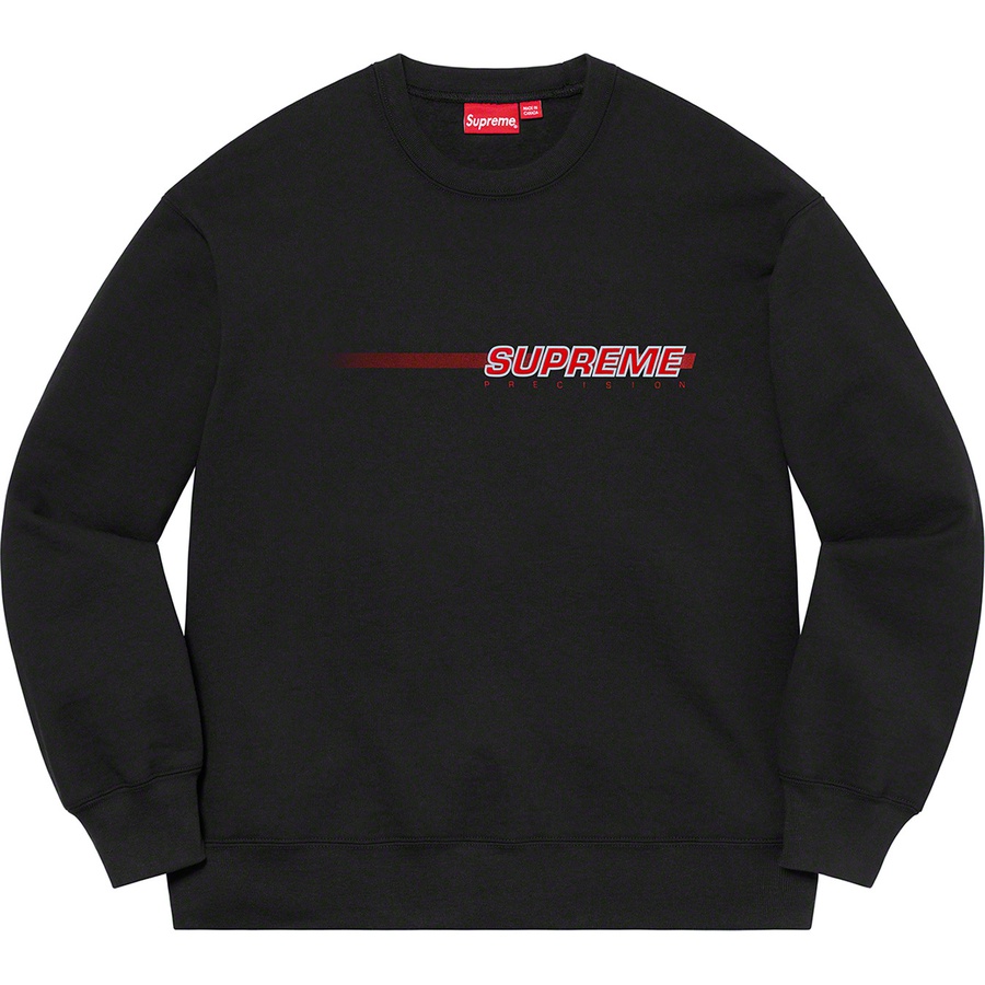 Details on Precision Crewneck Black from spring summer
                                                    2021 (Price is $148)