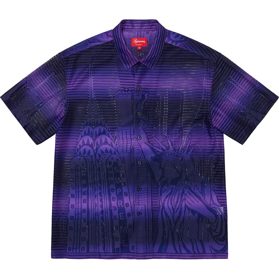 Details on Liberty Lace S S Shirt Purple from spring summer
                                                    2021 (Price is $128)