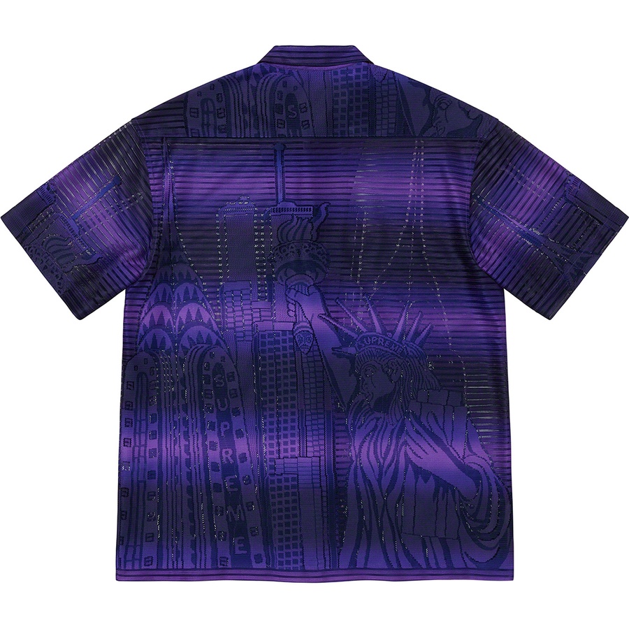 Details on Liberty Lace S S Shirt Purple from spring summer
                                                    2021 (Price is $128)