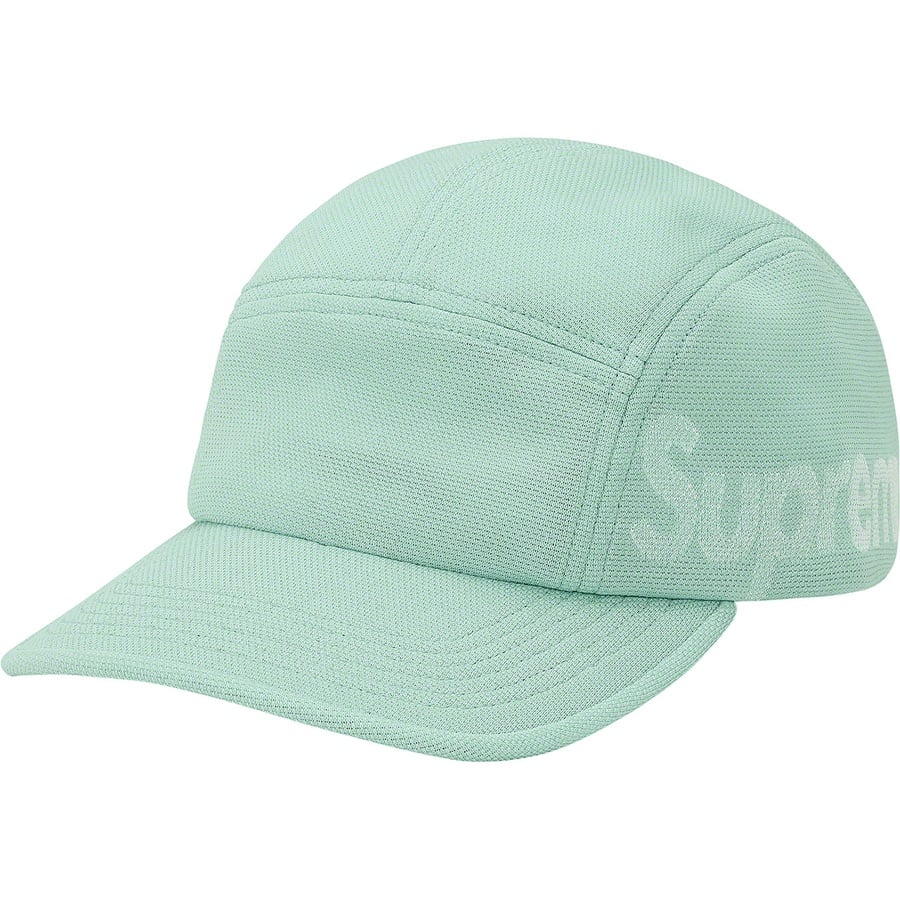 Details on Jacquard Pique Camp Cap Mint from spring summer 2021 (Price is $54)