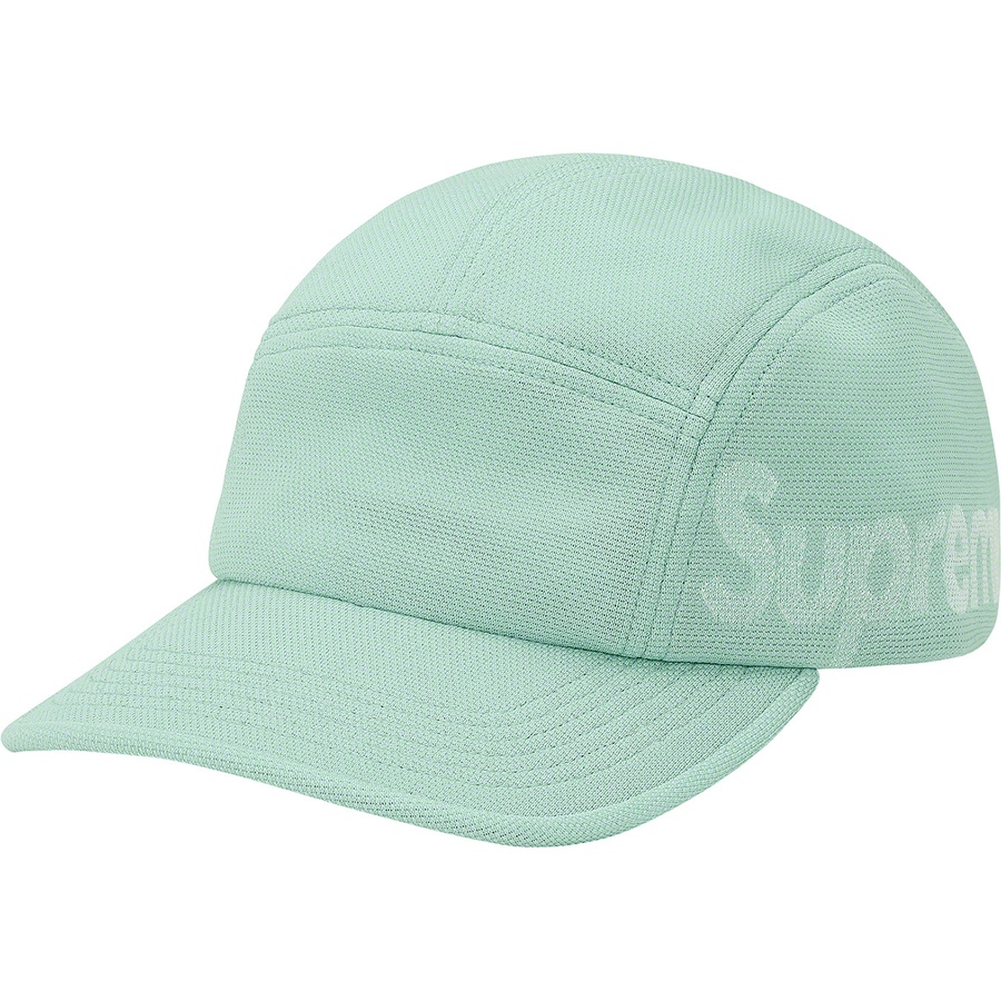 Details on Jacquard Pique Camp Cap Mint from spring summer
                                                    2021 (Price is $54)