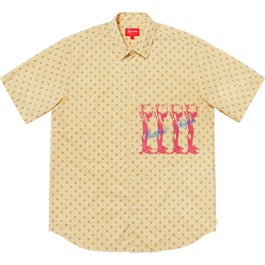 Details on Supreme Butthole Surfers S S Shirt Light Yellow from spring summer
                                                    2021 (Price is $138)