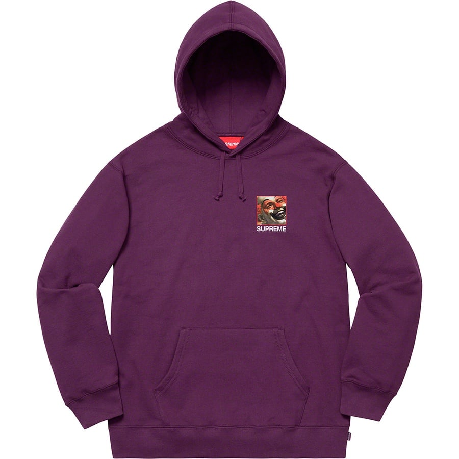 Details on Supreme Butthole Surfers Hooded Sweatshirt Eggplant from spring summer
                                                    2021 (Price is $168)