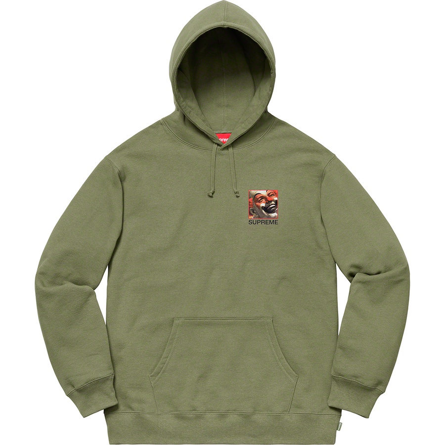 Details on Supreme Butthole Surfers Hooded Sweatshirt Light Olive from spring summer
                                                    2021 (Price is $168)