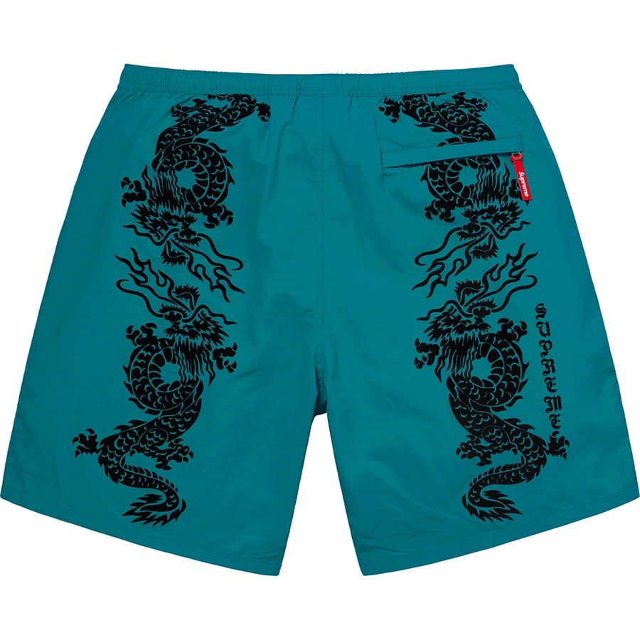 Details on Dragon Water Short Teal from spring summer
                                                    2021 (Price is $118)