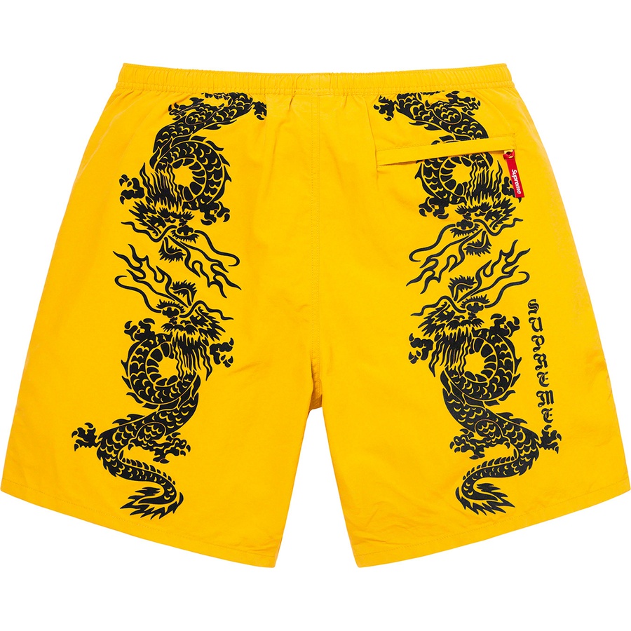 Details on Dragon Water Short Yellow from spring summer
                                                    2021 (Price is $118)