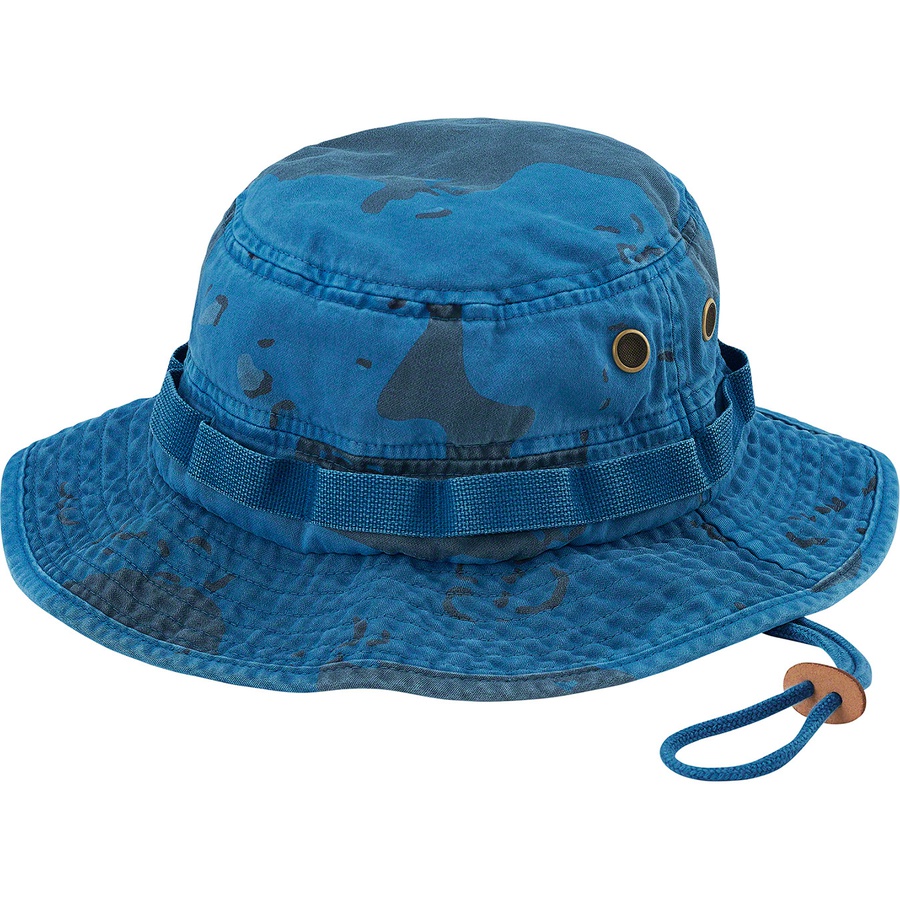 Details on Overdyed Camo Boonie Blue from spring summer
                                                    2021 (Price is $60)