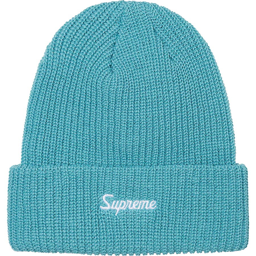 Details on Loose Gauge Beanie Slate from fall winter
                                                    2021 (Price is $38)