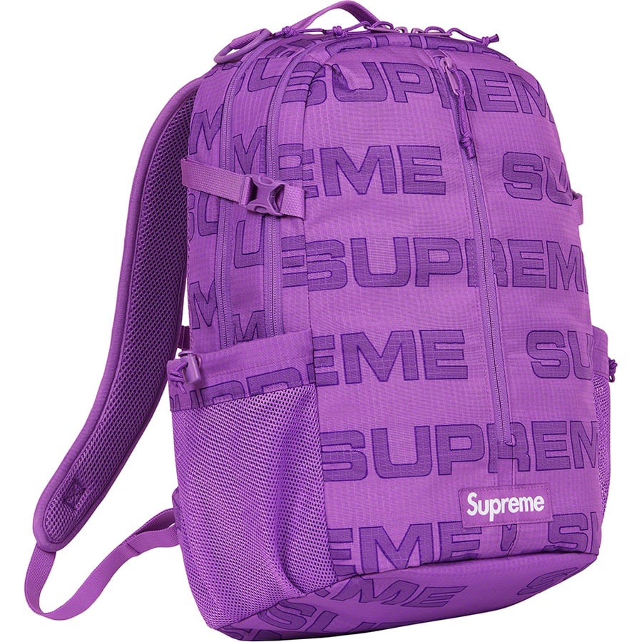 Details on Backpack Purple from fall winter
                                                    2021 (Price is $148)