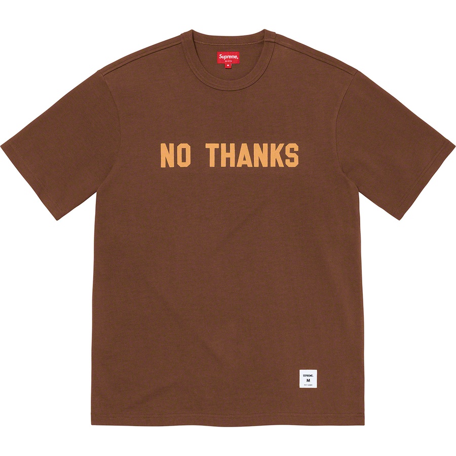 Details on No Thanks S S Top Brown from fall winter 2021 (Price is $68)