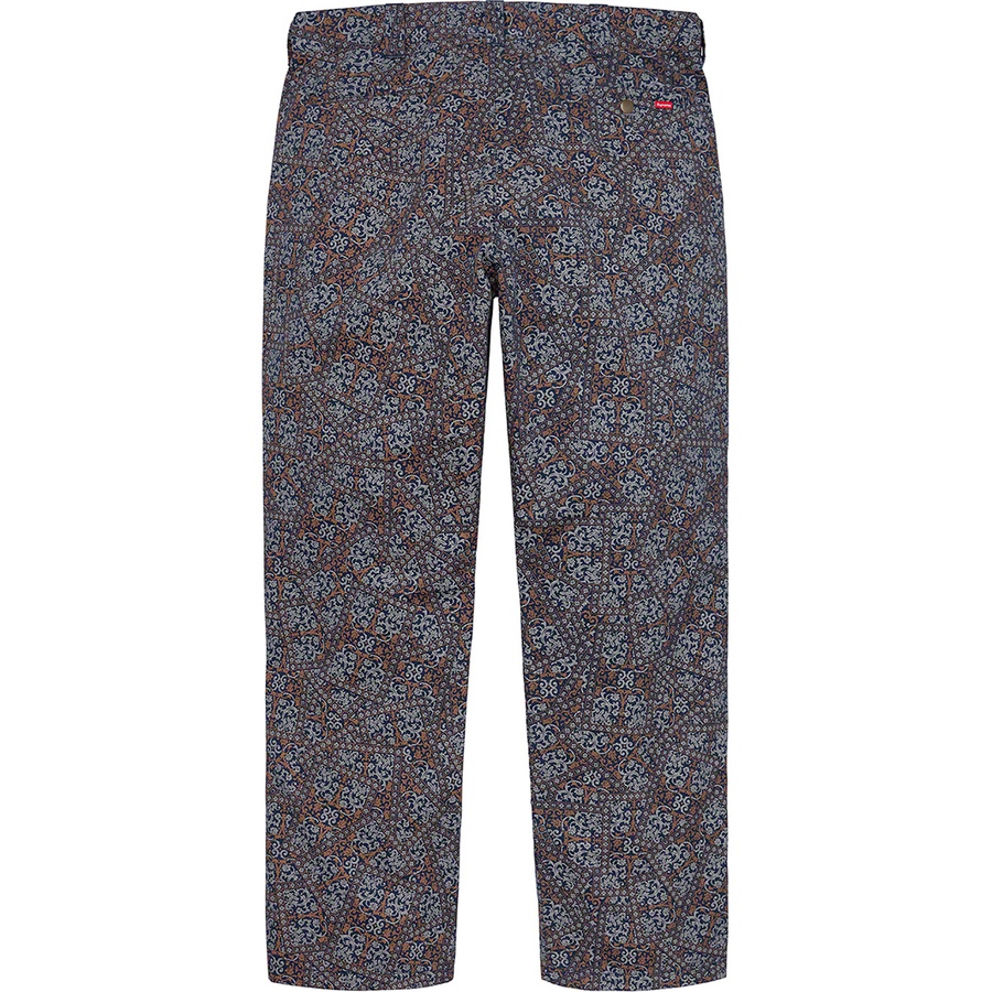 Details on Work Pant Light Navy Floral Cards from fall winter
                                                    2021 (Price is $118)