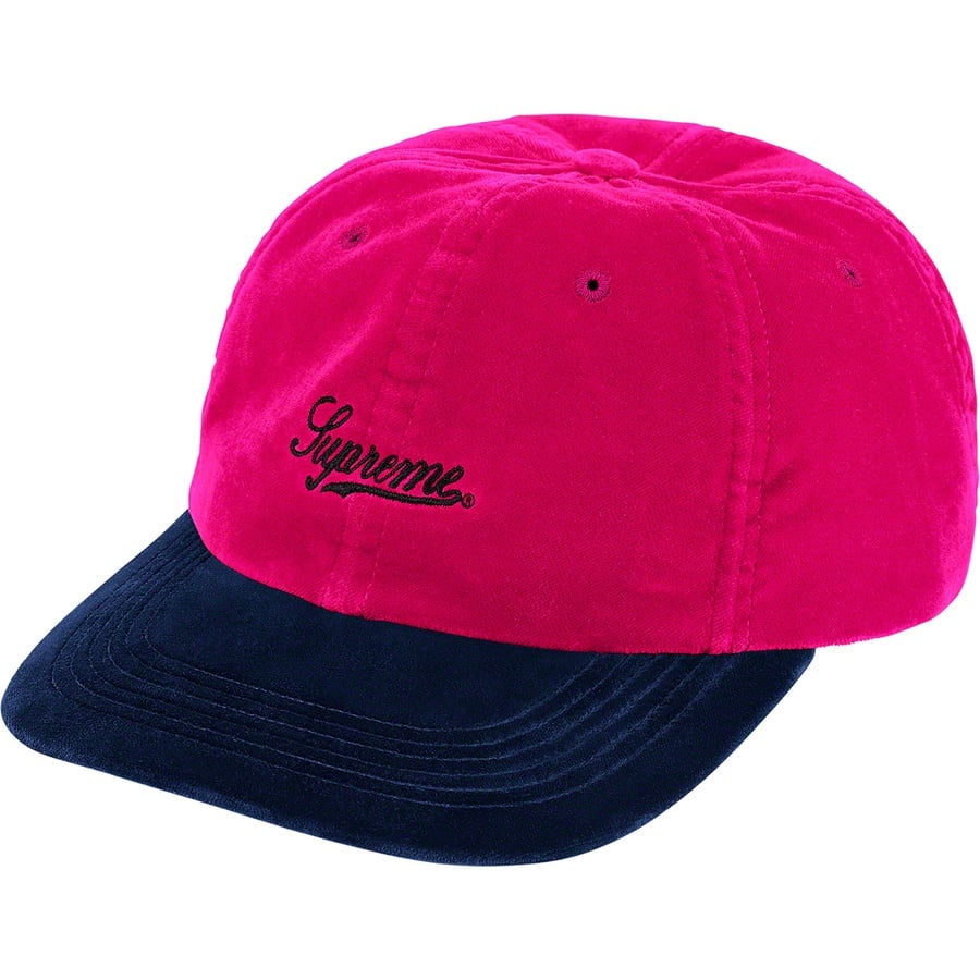 Details on Velvet 2-Tone 6-Panel Magenta from fall winter
                                                    2021 (Price is $54)