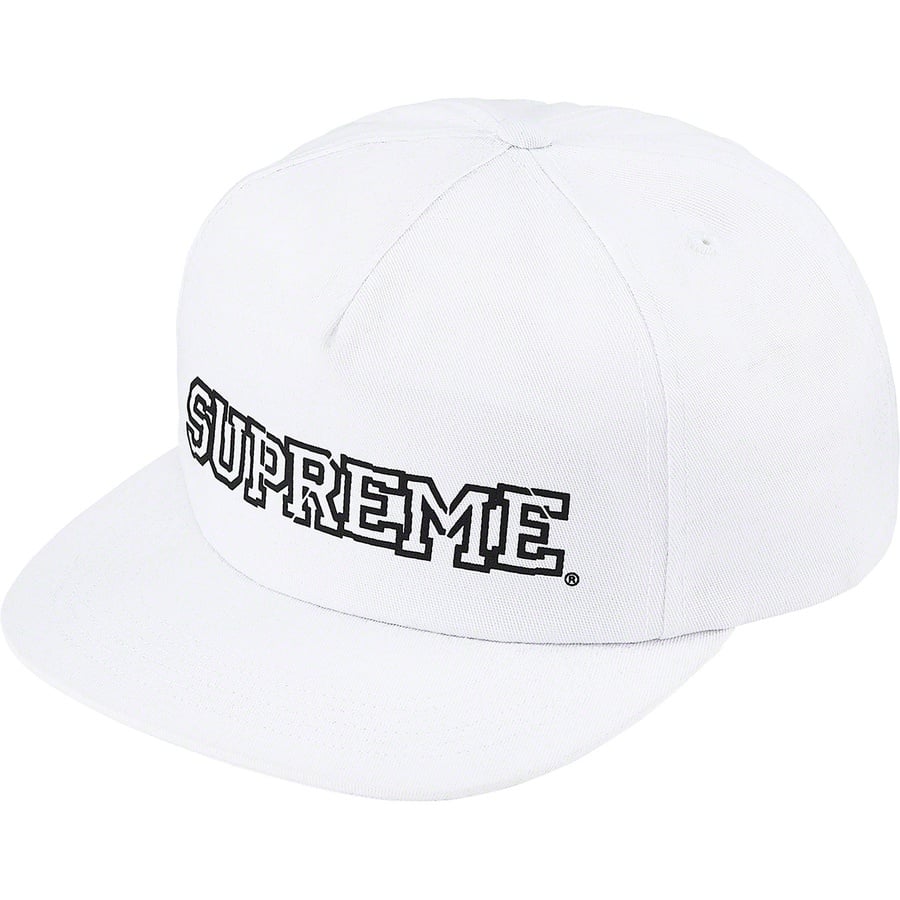 Details on Shattered Logo 5-Panel White from fall winter
                                                    2021 (Price is $42)