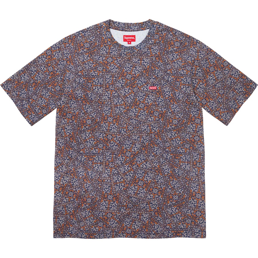 Details on Small Box Tee Navy Floral Cards from fall winter
                                                    2021 (Price is $58)