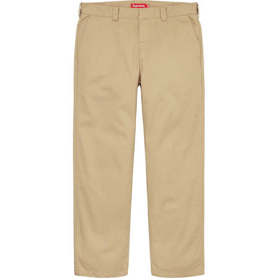 Details on Work Pant Khaki from fall winter
                                                    2021 (Price is $118)