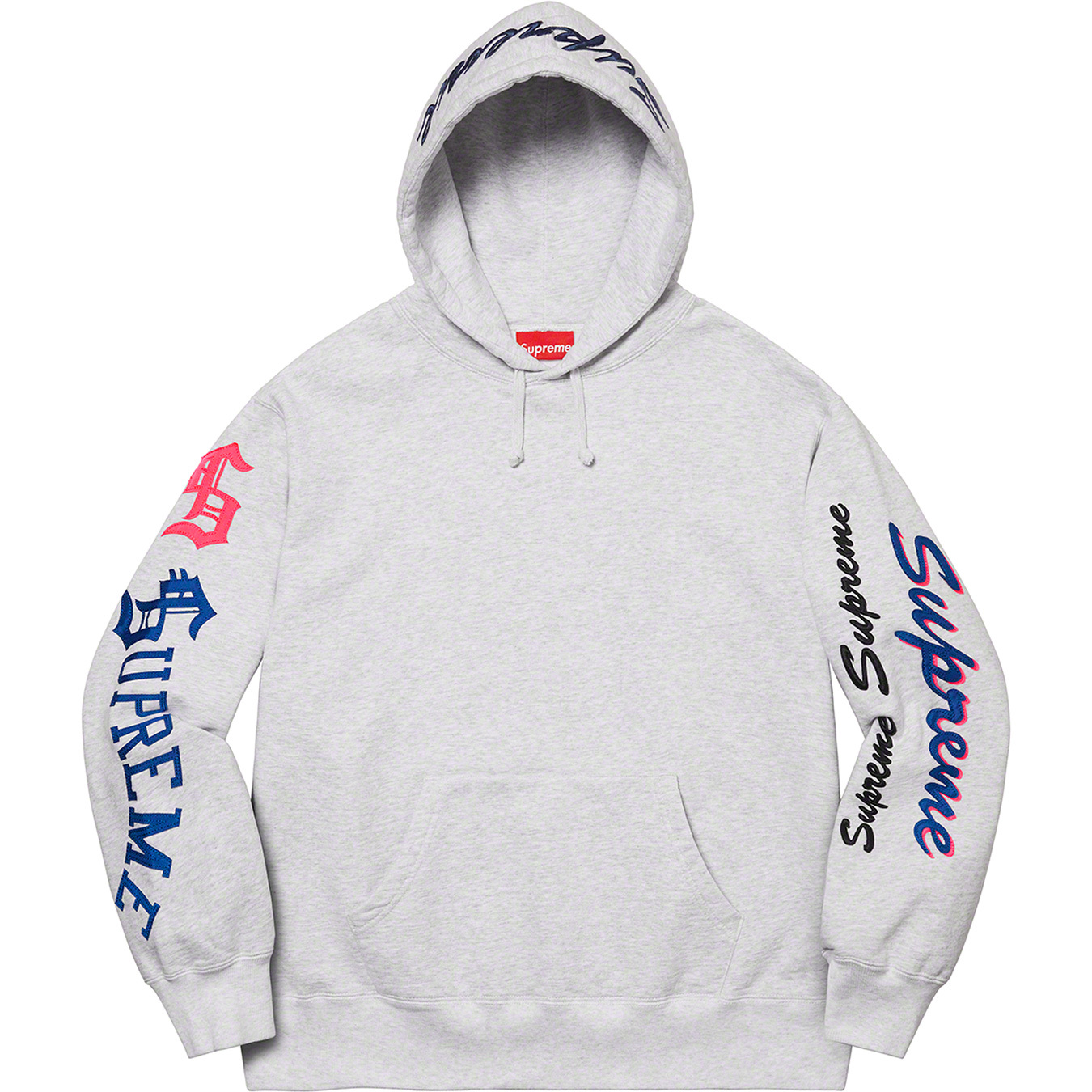 Supreme Box Logo Pullover Hoodie Multi