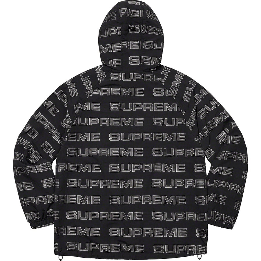 Details on Logo Ripstop Hooded Track Jacket Black from fall winter
                                                    2021 (Price is $178)