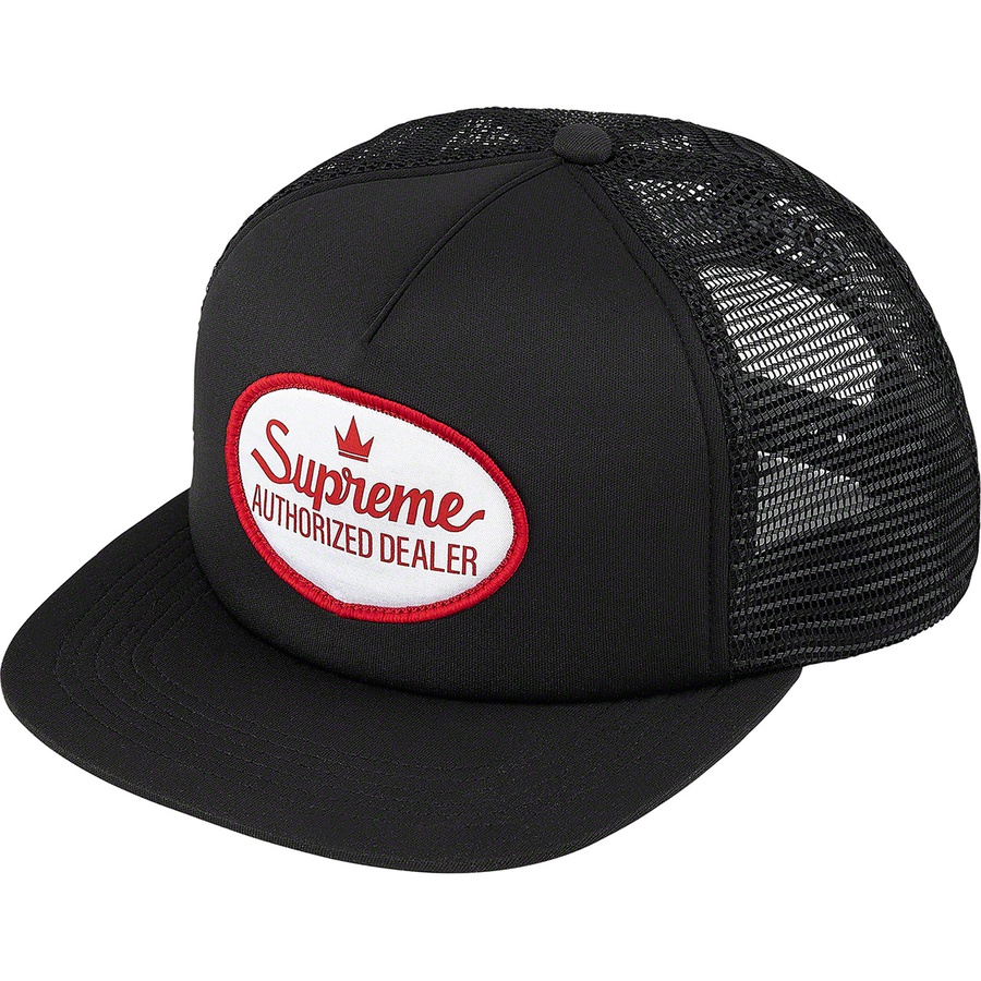 Details on Authorized Mesh Back 5-Panel Black from fall winter
                                                    2021 (Price is $42)