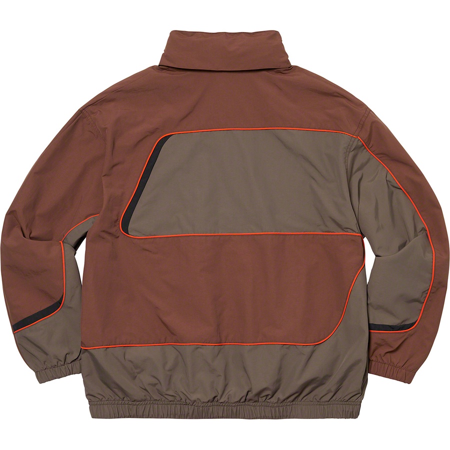 Details on S Paneled Track Jacket Brown from fall winter 2021 (Price is $168)