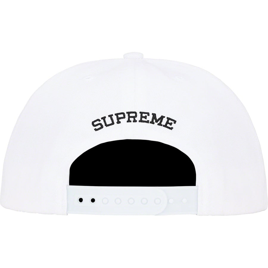 Details on Shattered Logo 5-Panel White from fall winter
                                                    2021 (Price is $42)