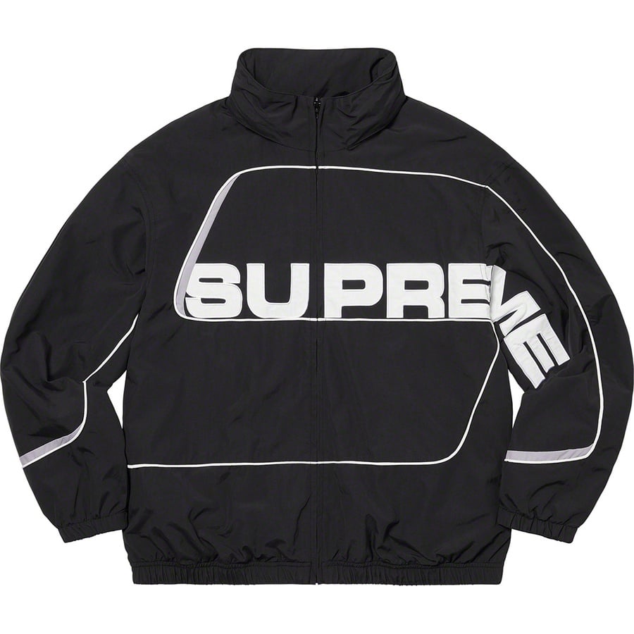 Details on S Paneled Track Jacket Black from fall winter 2021 (Price is $168)