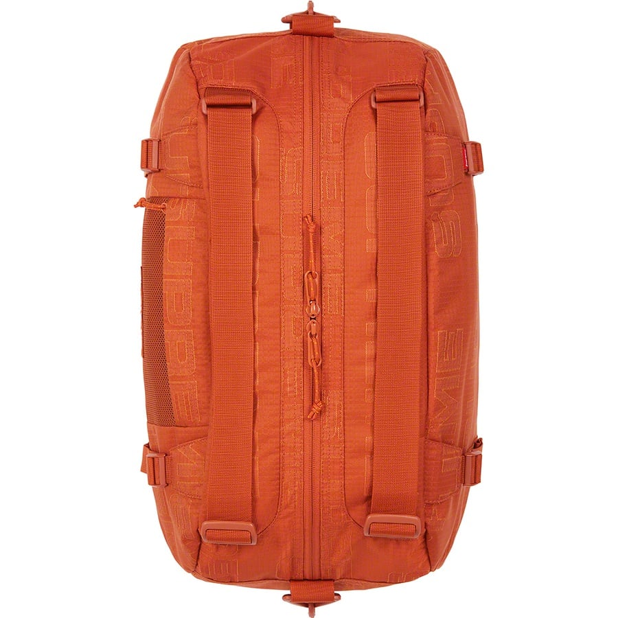 Details on Duffle Bag Orange from fall winter 2021 (Price is $148)