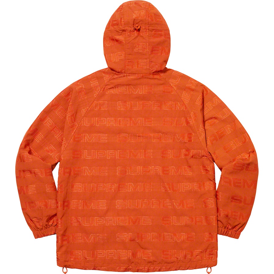 Details on Logo Ripstop Hooded Track Jacket Orange from fall winter
                                                    2021 (Price is $178)