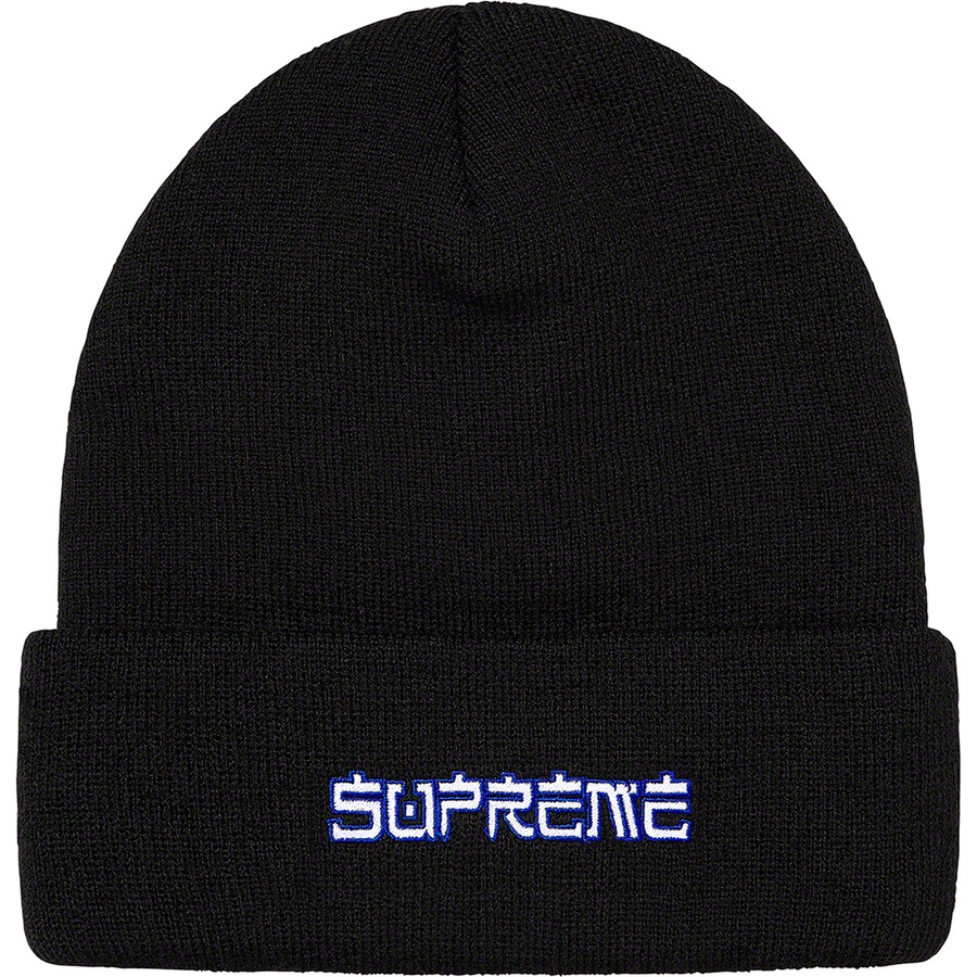 Details on Demon Beanie Black from fall winter
                                                    2021 (Price is $40)