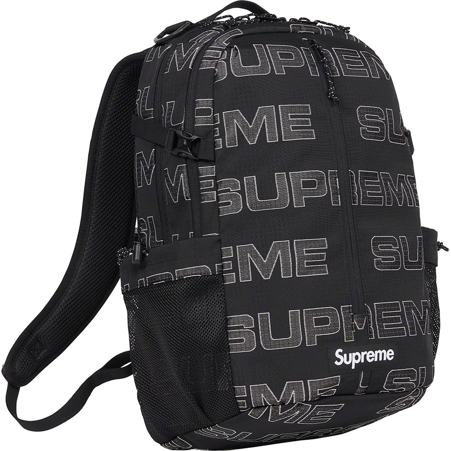 Details on Backpack Black from fall winter
                                                    2021 (Price is $148)