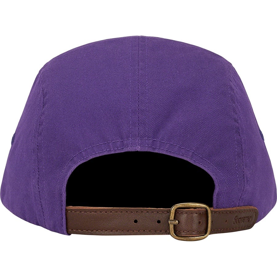 Details on Washed Chino Twill Camp Cap Dark Purple from fall winter
                                                    2021 (Price is $48)