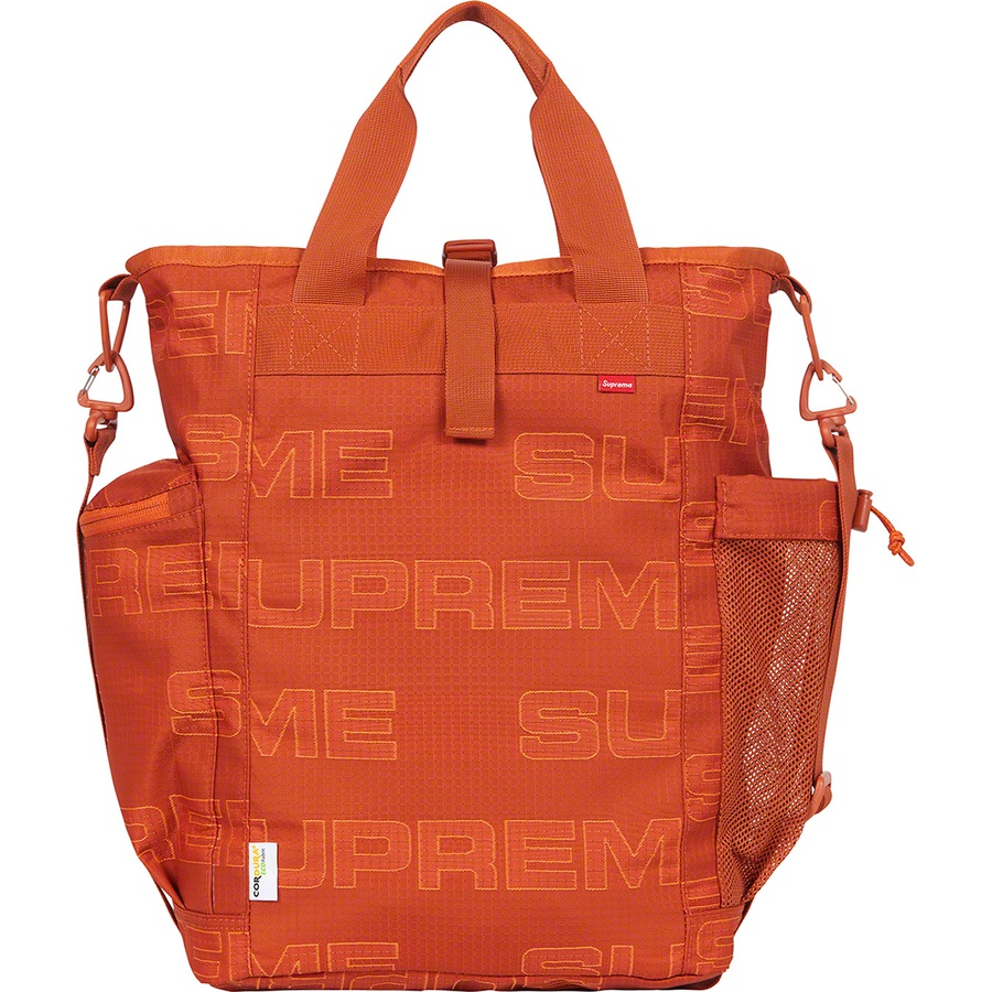 Details on Utility Tote Orange from fall winter
                                                    2021 (Price is $118)