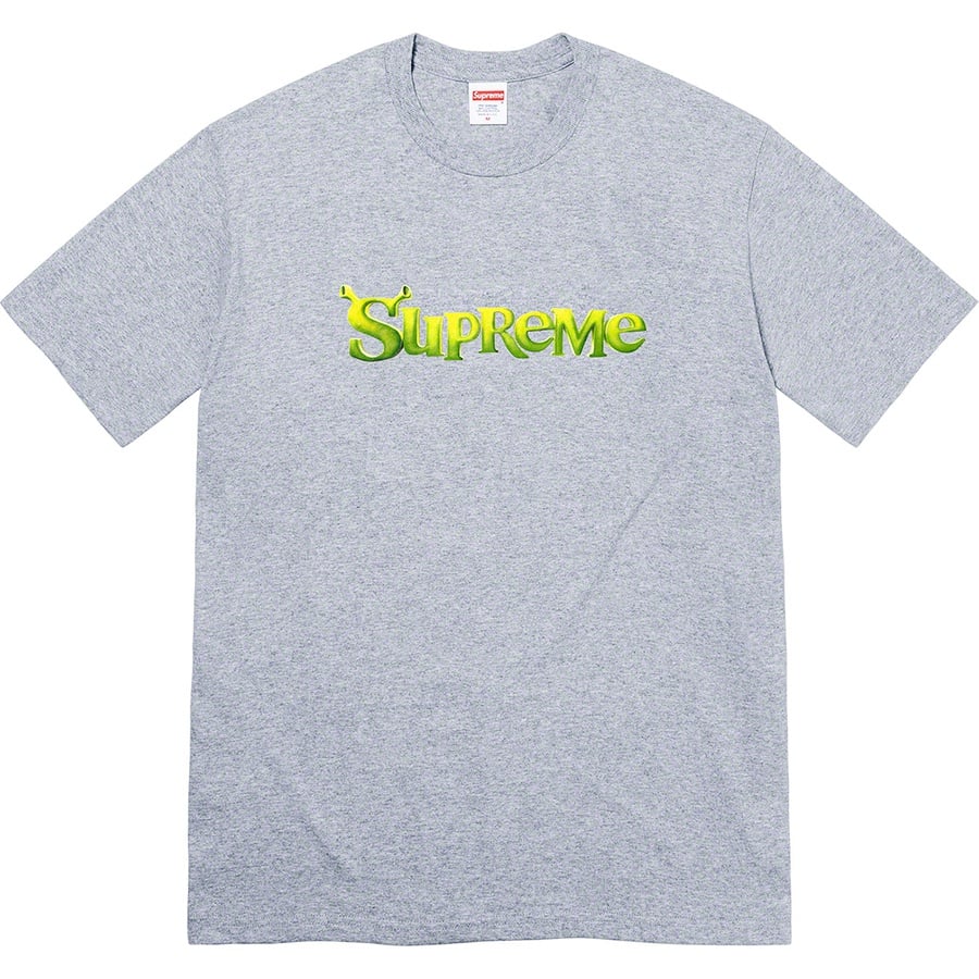 Details on Shrek Tee Heather Grey from fall winter
                                                    2021 (Price is $48)