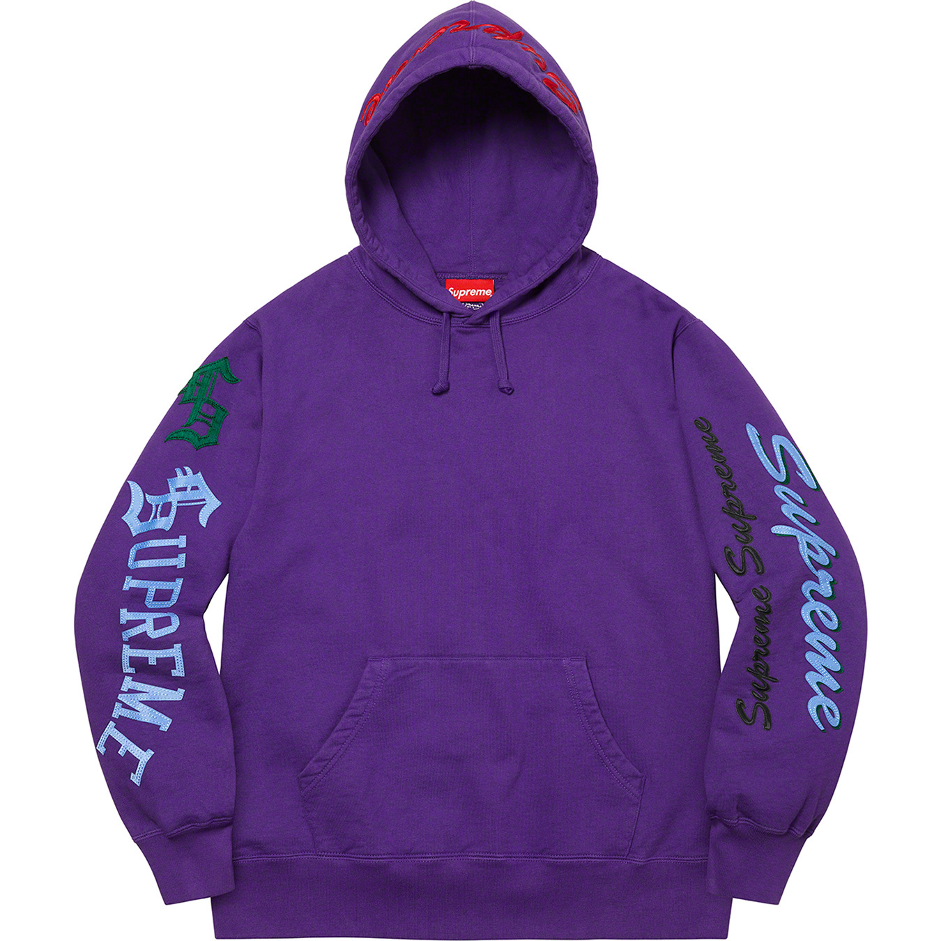 Multi Logo Hooded Sweatshirt - fall winter 2021 - Supreme