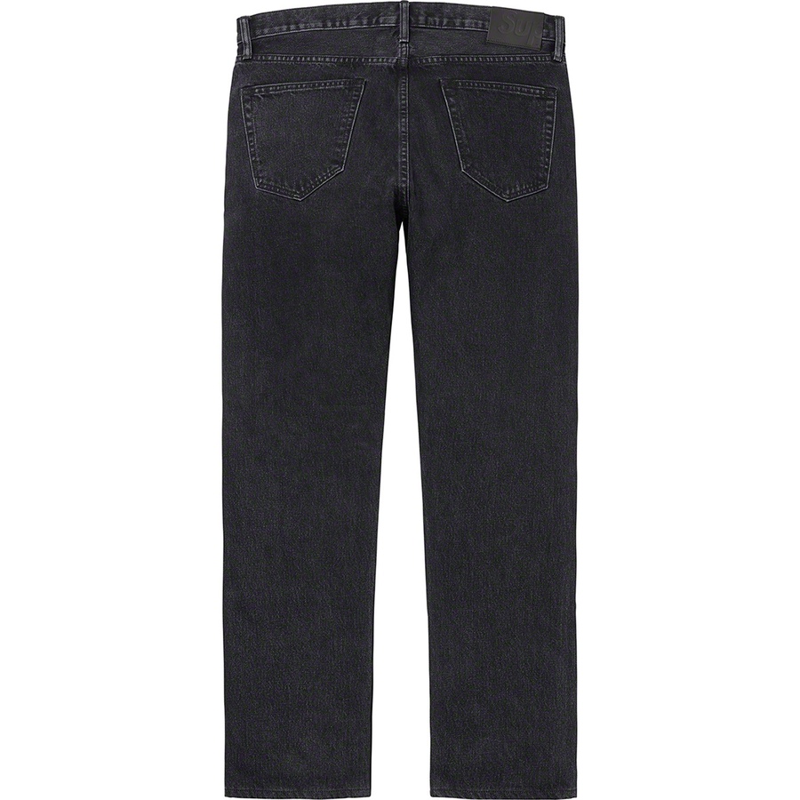 Details on Stone Washed Black Slim Jean Washed Black from fall winter
                                                    2021 (Price is $148)