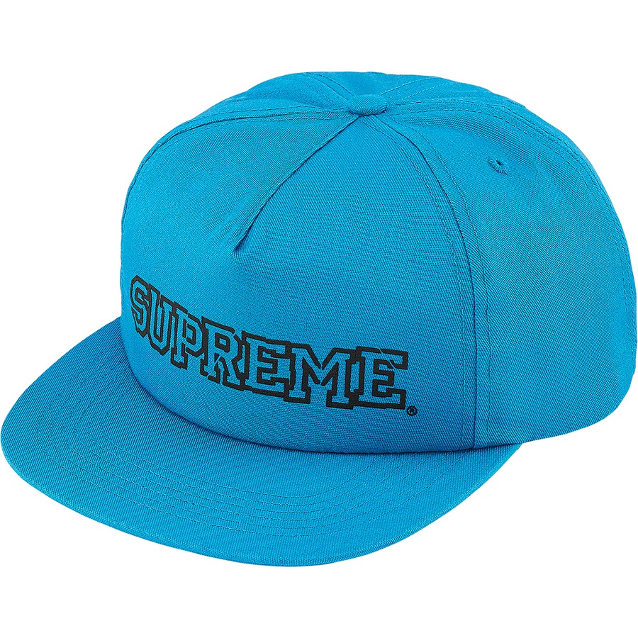 Details on Shattered Logo 5-Panel Turquoise from fall winter
                                                    2021 (Price is $42)