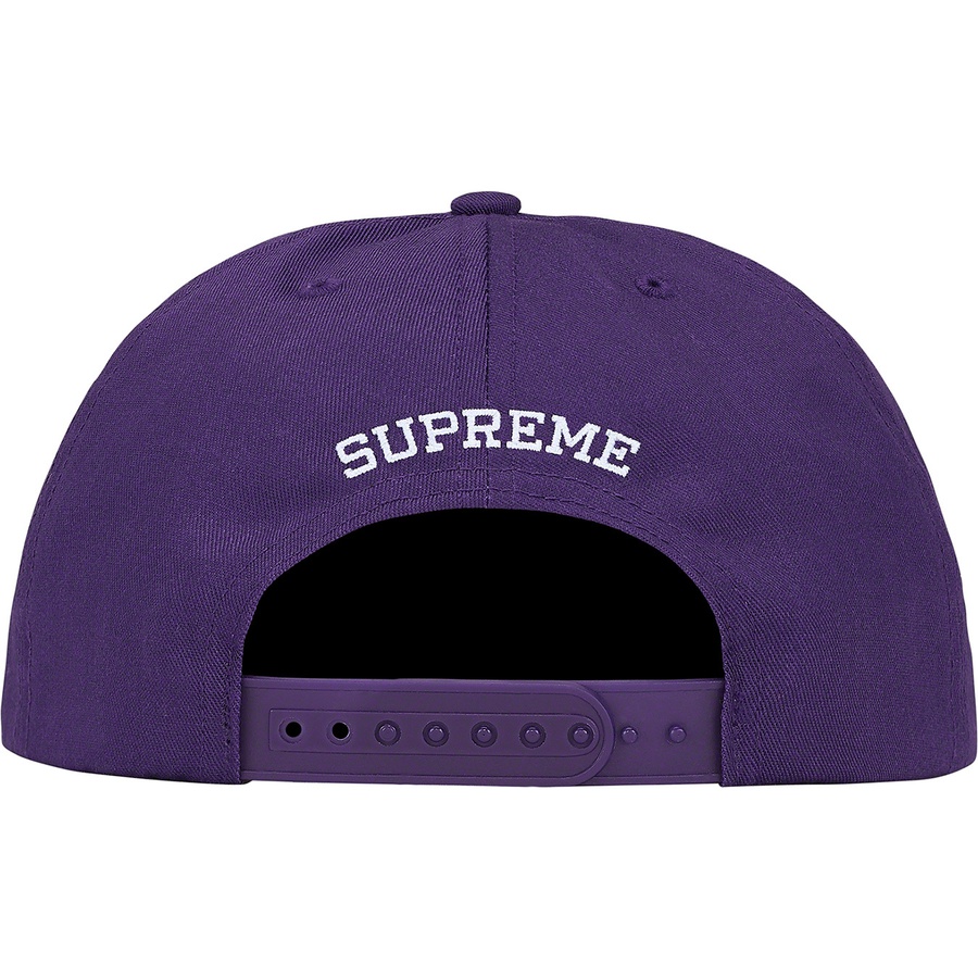 Details on Shattered Logo 5-Panel Purple from fall winter
                                                    2021 (Price is $42)