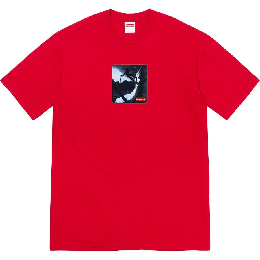 Details on Shadow Tee Red from fall winter
                                                    2021 (Price is $38)