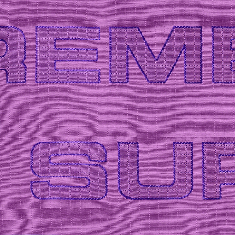 Details on Logo Ripstop Track Pant Purple from fall winter
                                                    2021 (Price is $138)