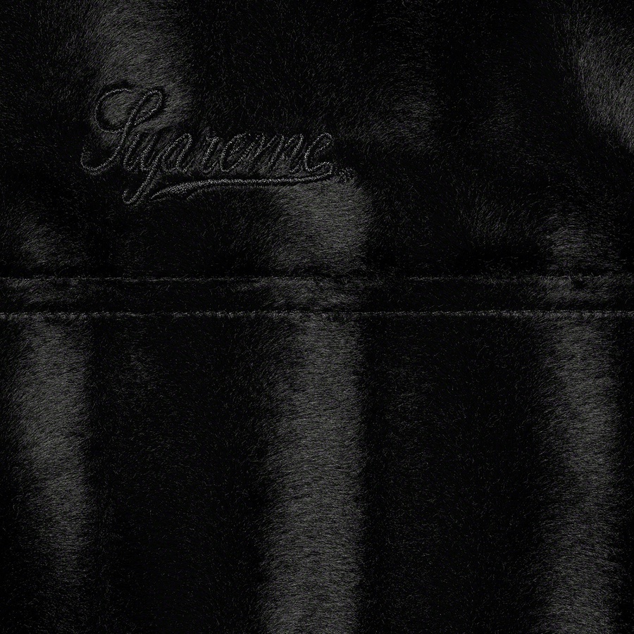 Details on Velour Track Jacket Black from fall winter
                                                    2021 (Price is $138)