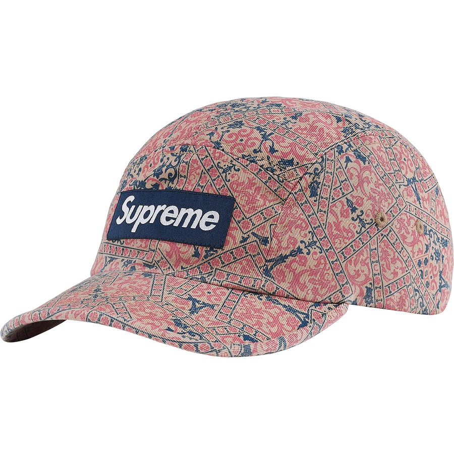 Details on Washed Chino Twill Camp Cap Floral Cards from fall winter
                                                    2021 (Price is $48)