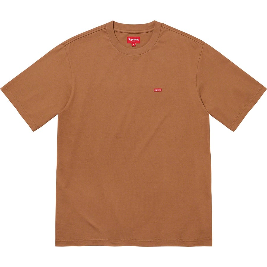 Details on Small Box Tee Brown from fall winter
                                                    2021 (Price is $58)