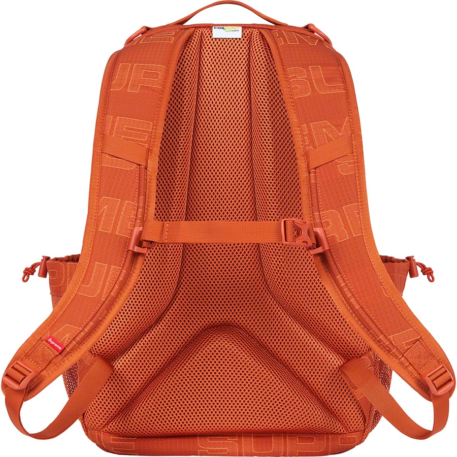 Details on Backpack Orange from fall winter
                                                    2021 (Price is $148)