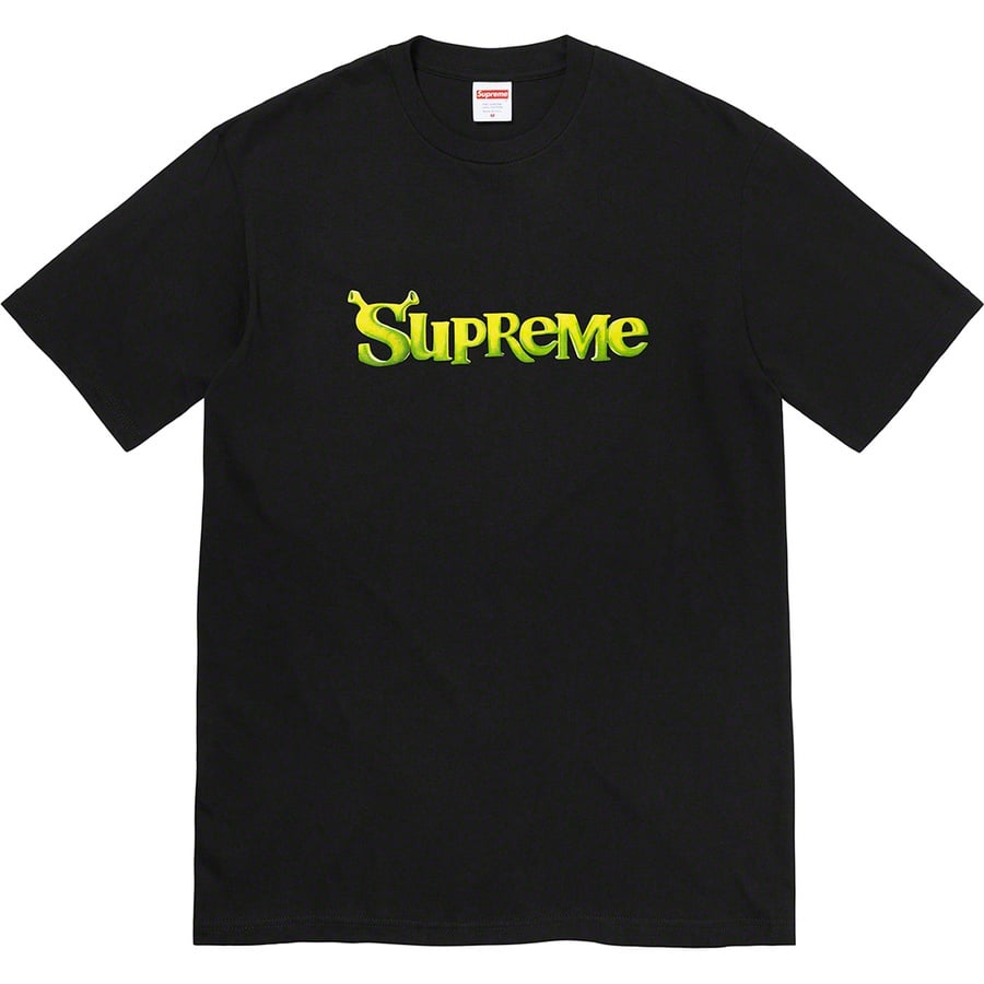 Details on Shrek Tee Black from fall winter
                                                    2021 (Price is $48)