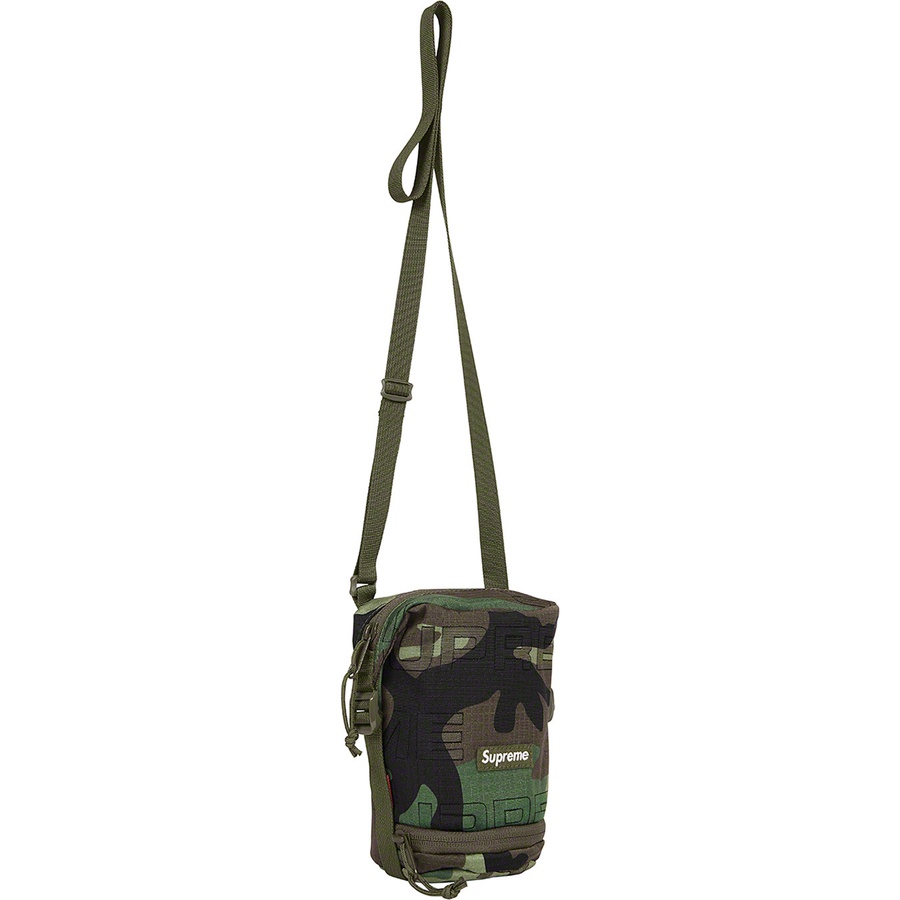 Details on Neck Pouch Woodland Camo from fall winter 2021 (Price is $38)